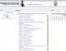 Tablet Screenshot of doctoradocepi.net